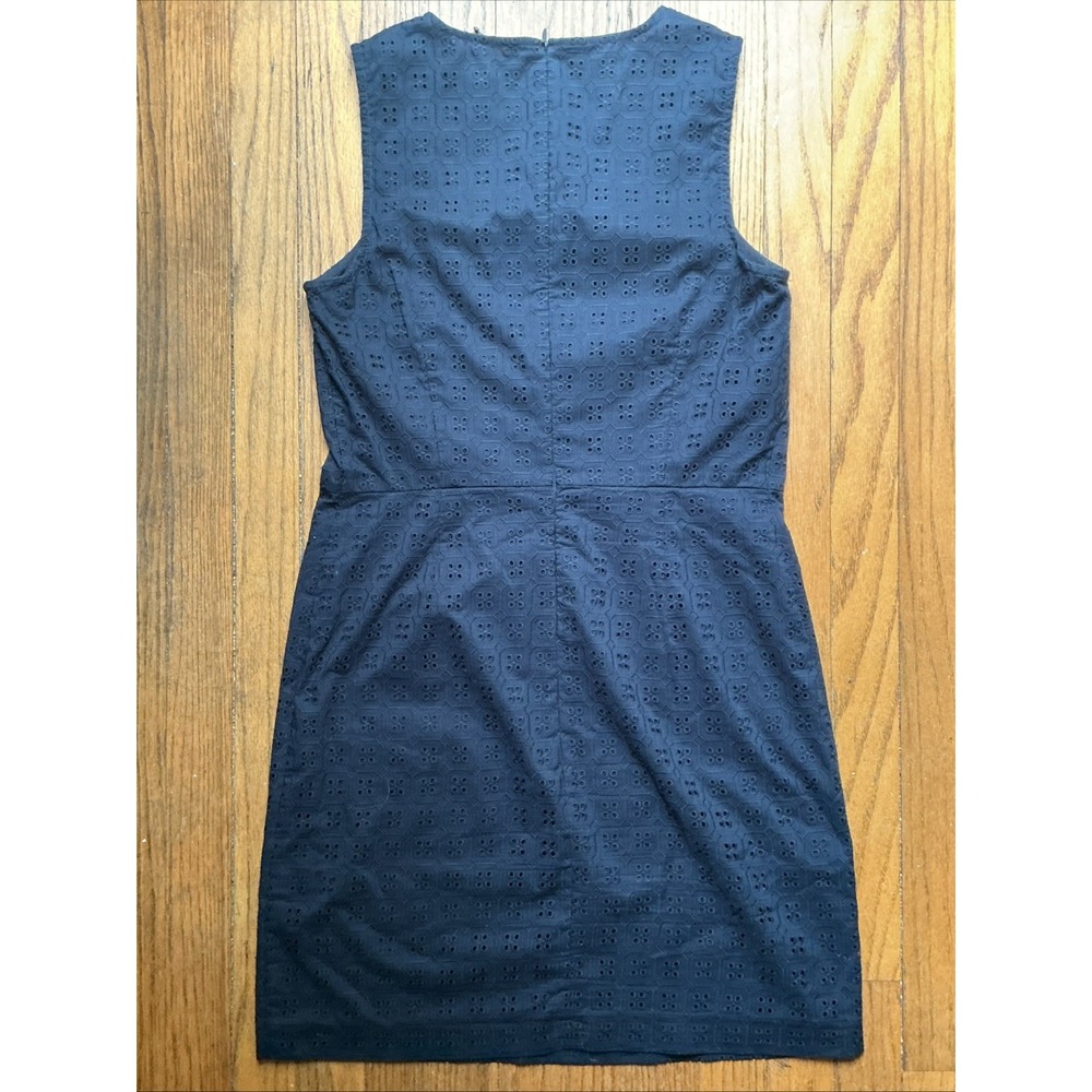 NWOT Banana Republic Midi Size 6 Dress Navy 100% Cotton Sundress Sleeveless NEW - Picture 4 of 12